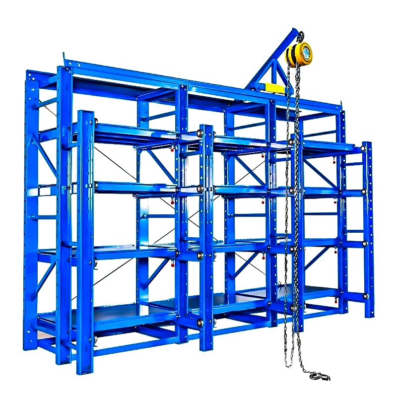 模具货架 注塑车间模具存储作业实景嘉兴工厂