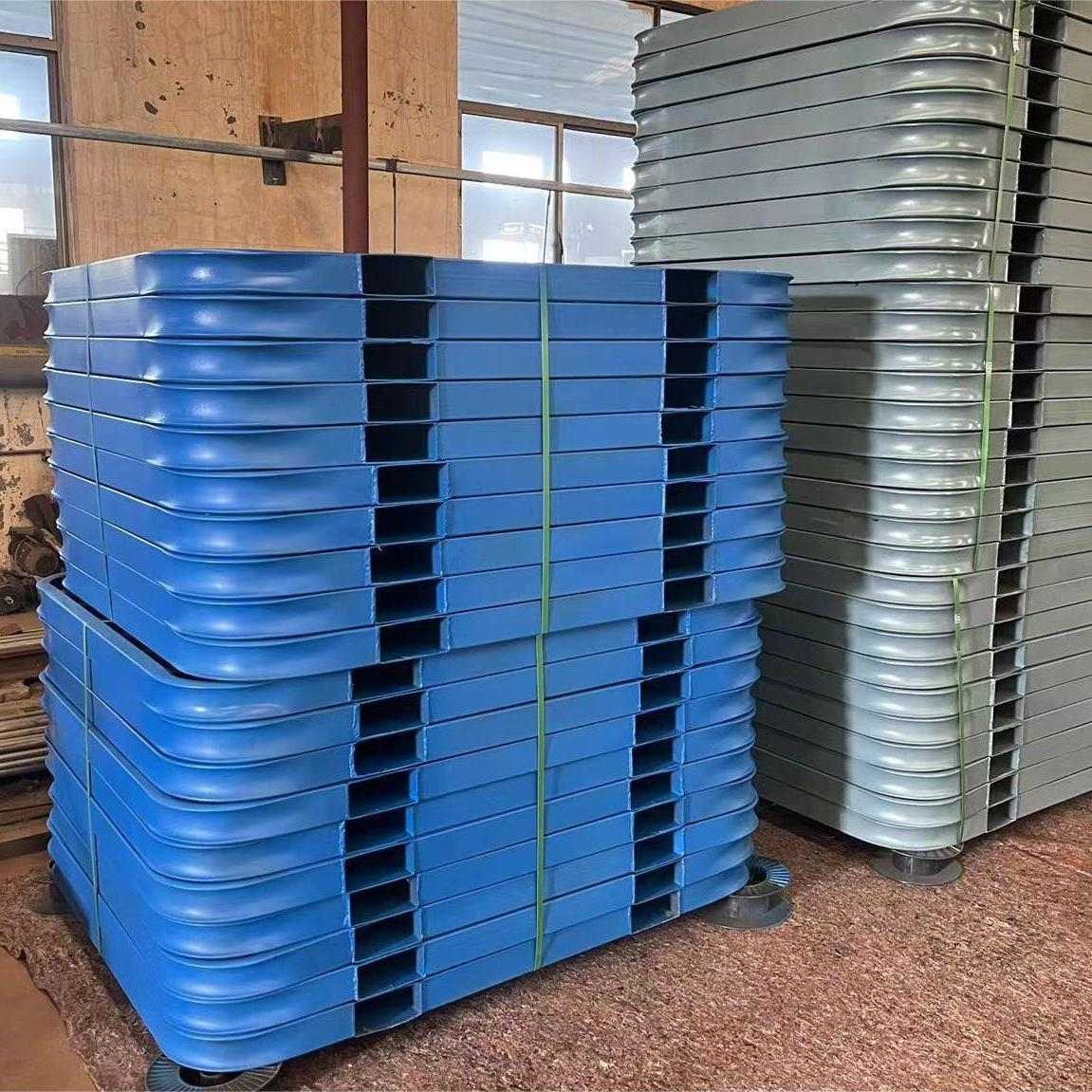 钢托盘 重型钢制仓储托盘 叉车承载载具杭州厂家