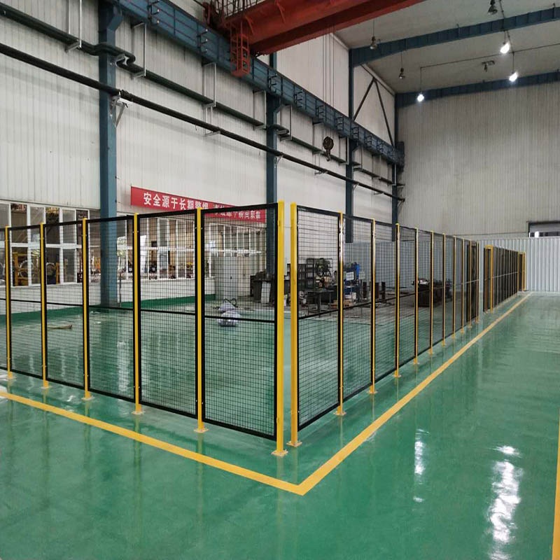 器人防护围栏网 AGV 通道铁丝隔离网 浙江双彬