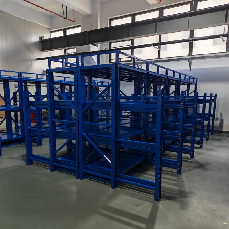 模具货架 标准抽屉模具架 汽配注塑车间模具置物架 浙江双彬